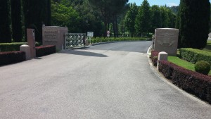 San Casciano - entrata cimitero USA