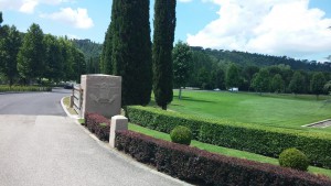 San Casciano - entrata cimitero USA